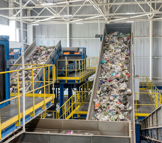 waste removal plant